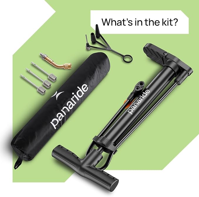 Advanced Bike Floor Pump Dual Valve