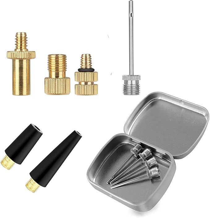 Valve Adapter Set Bike Pump Needles 10PCS