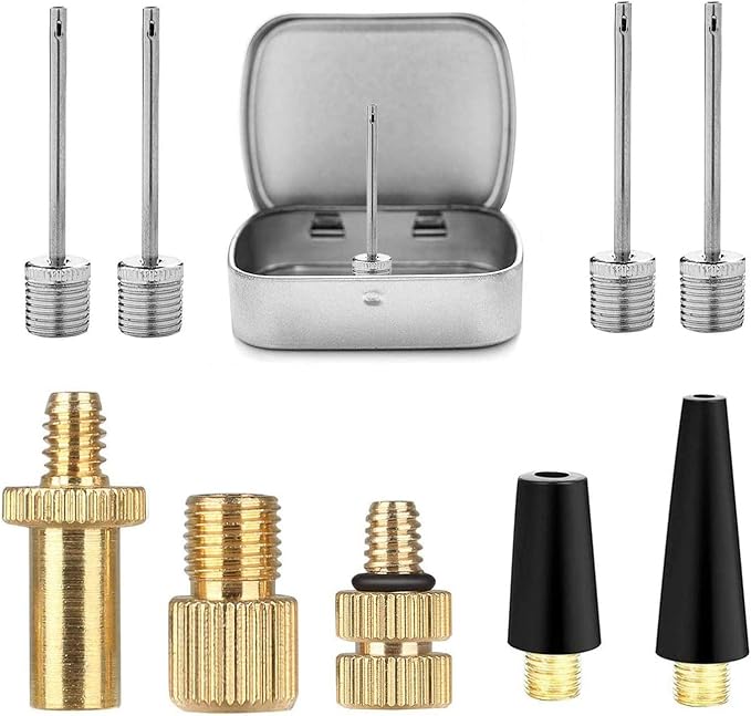 Valve Adapter Set Bike Pump Needles 10PCS