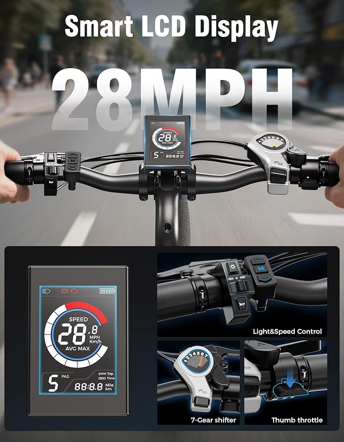 Electric Bike 1200W Commuter