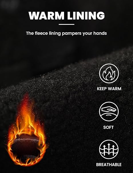 Cycling Gloves Winter Touchscreen Waterproof