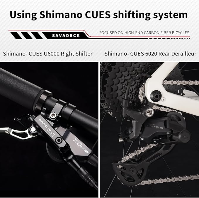 Carbon Gravel Bike Shimano 10 Speed