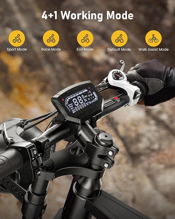 Electric Bike 1500W Long Range Ebike