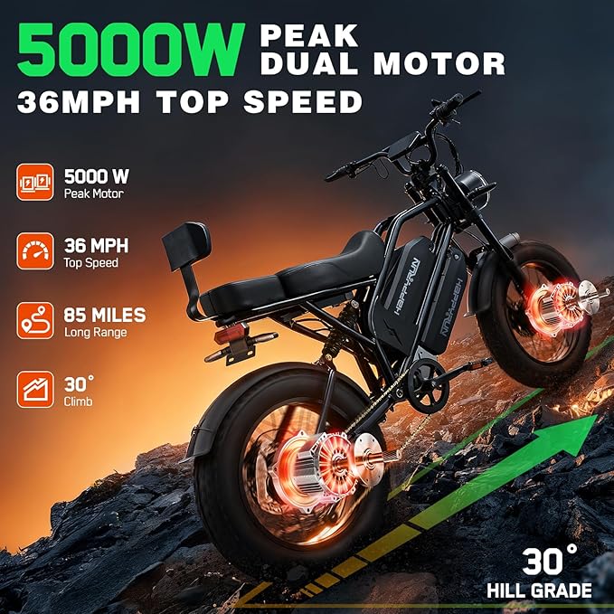 G70 Pro Dual Motor Electric Bike